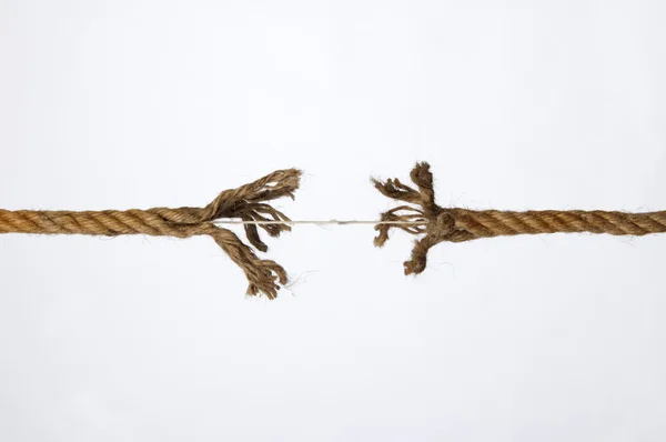 Frayed rope — Stock Photo, Image