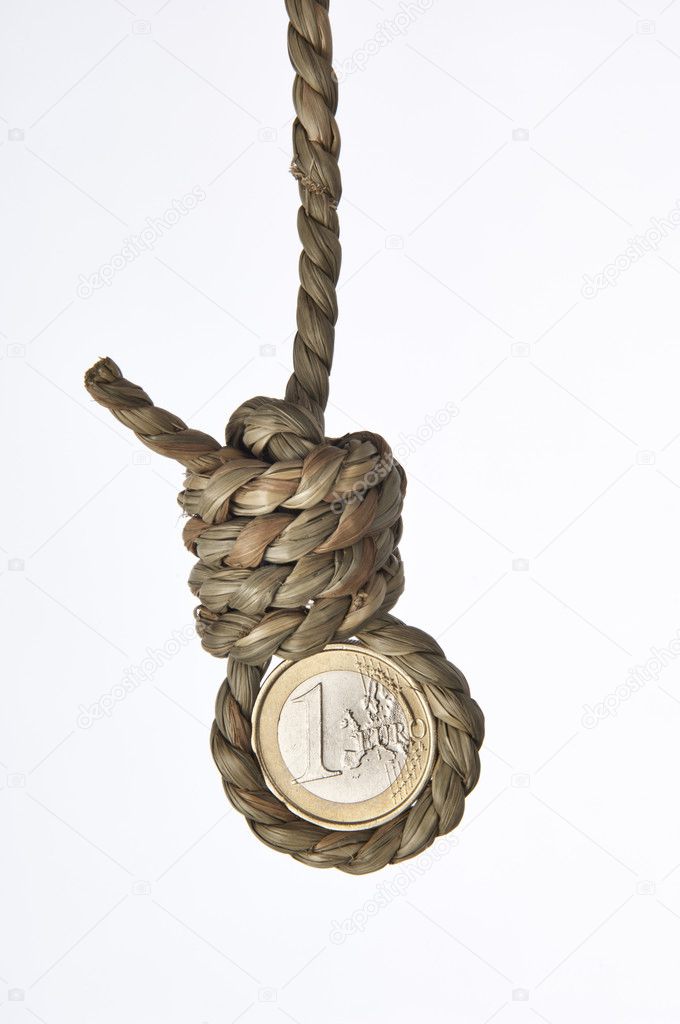 Euro hanged