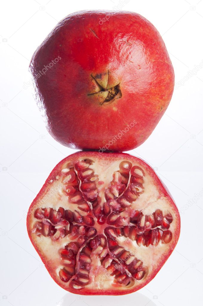 Cut Pomegranate