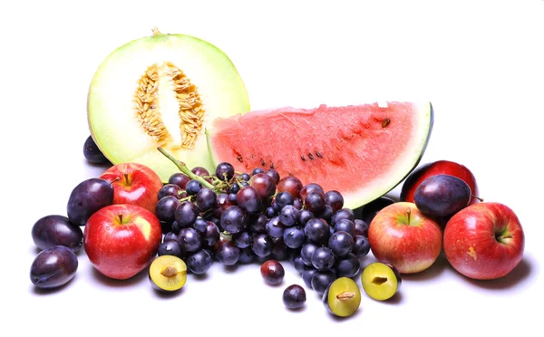 Variedade de frutas coloridas frescas Fotografias De Stock Royalty-Free