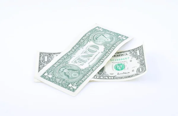 Jednego dolara rachunek — Zdjęcie stockowe