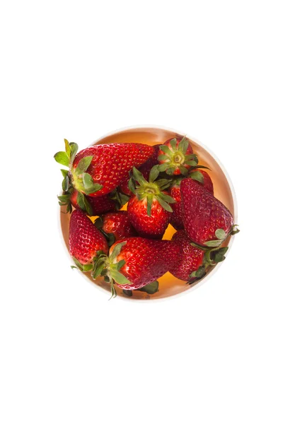 stock image Strawberries on a platter