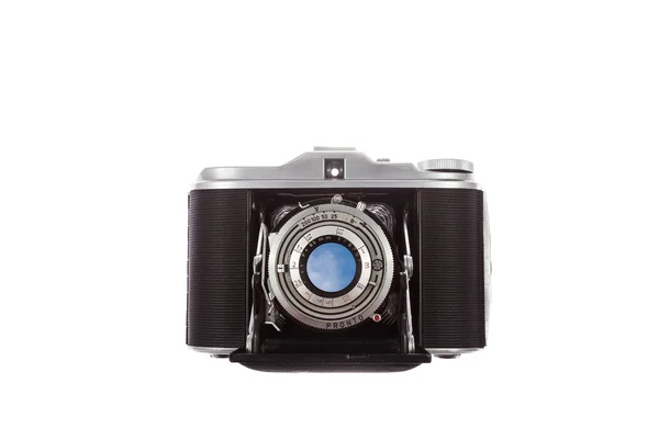 Oude film vouwen camera — Stockfoto