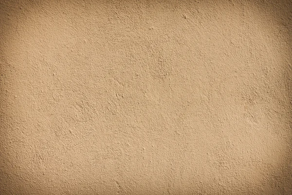Светло-коричневая гипсовая стена со старой текстурой — стоковое фото