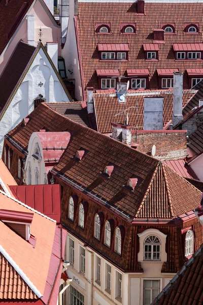 Eski şehrin çatıları — Stok fotoğraf