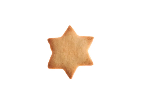 Estrella forma casera galleta — Foto de Stock