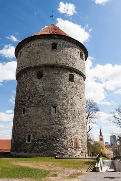 Alter bastionsturm in tallinn — Stockfoto