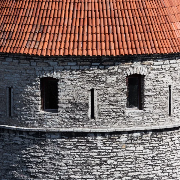 Tallinn taş kuleleri gülümseyen — Stok fotoğraf