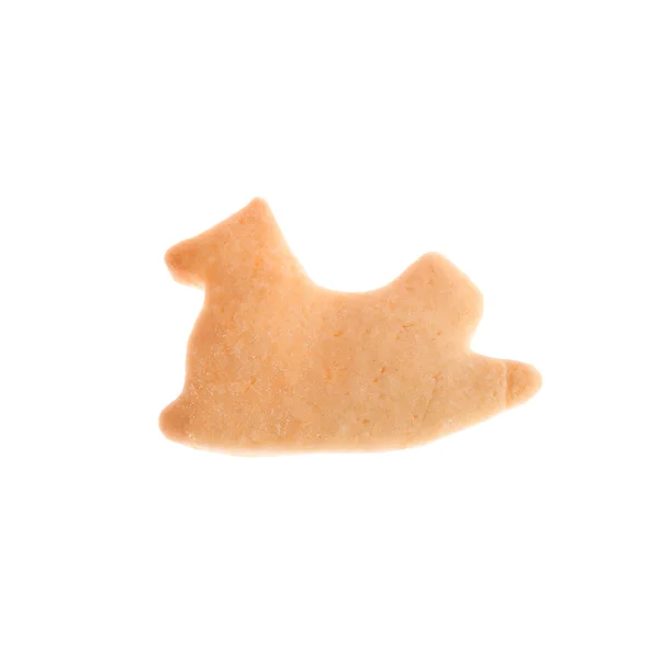 stock image Horse shape homemade cookie