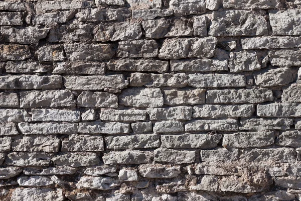 Текстурная поверхность каменной кирпичной стены — стоковое фото