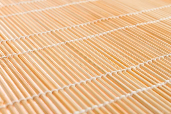 Japanese mat, texture of Japanese mat to make sushi — Stock Photo, Image