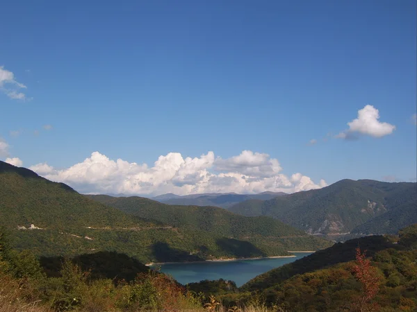 stock image Jinvali lake in Georgia