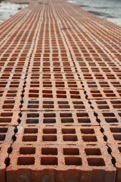 stock image The road of bricks