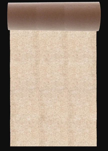 Рулон бумаги с исходной текстурой — стоковое фото