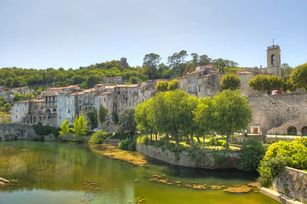 Villaggio medievale di Sauve Francia — Foto Stock