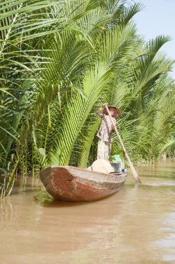 Small Boat from Ben Tre Province clipart