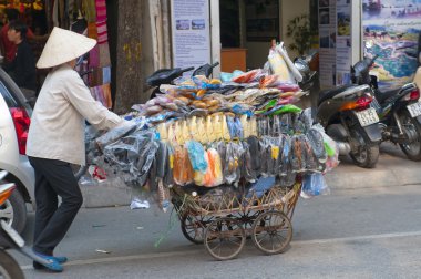 Transportation in Hanoi clipart