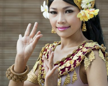 Apsara Dancer clipart