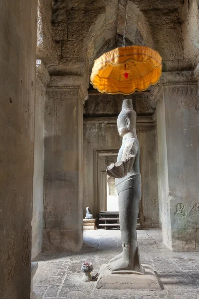 stock image Vishnu Statue at Angkor Wat