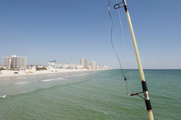 Sunglow muelle de pesca en Daytona Beach Shores — Foto de Stock