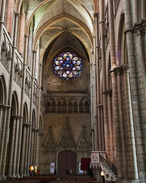 Interior of St. John's Cathedral of Lyon — Stock Photo, Image