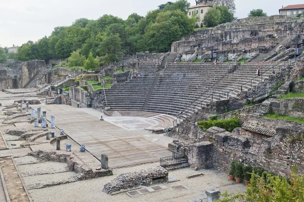 Amphitheater of the Three Gauls — Stock Photo, Image