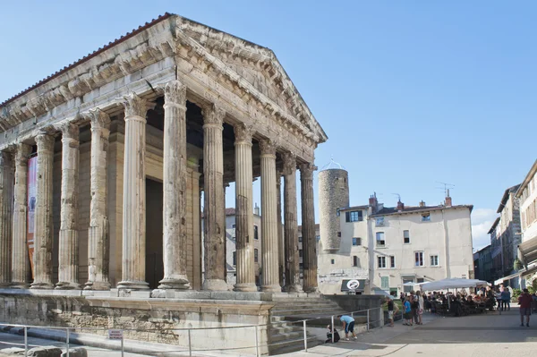 Храм Августа — стоковое фото