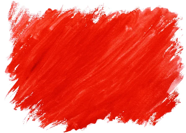 stock image Red watercolor background (isolated)