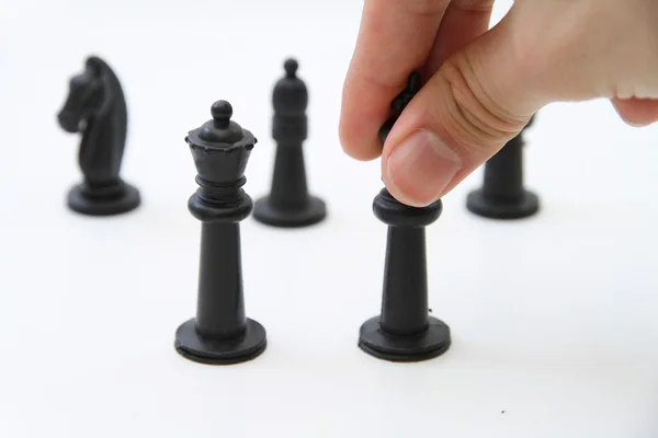 Chess Pieces (King, Pawn) — Stock Photo, Image