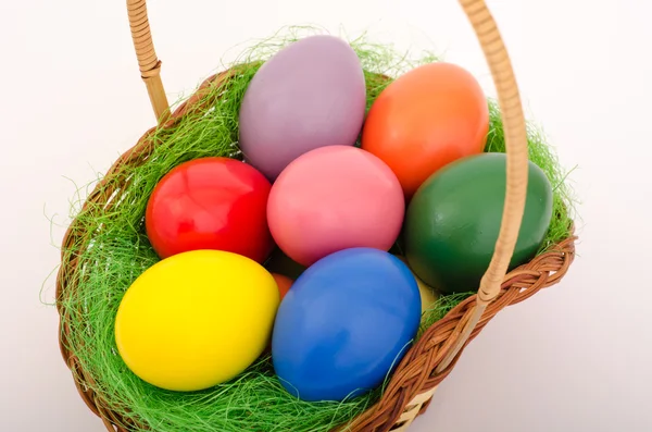 Ouă de Paște colorate — Fotografie, imagine de stoc