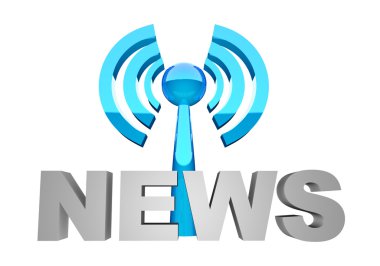 News broadcast clipart