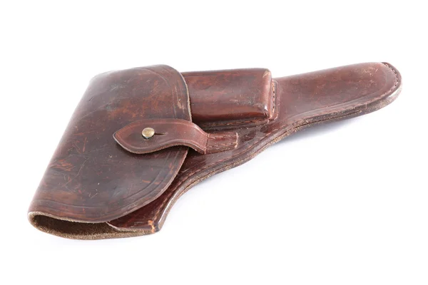 Old leather holster — Stock Photo, Image