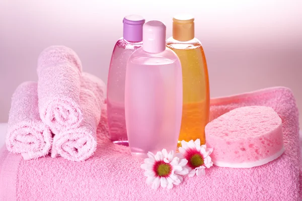 Bath care cosmetics — Stock Photo, Image