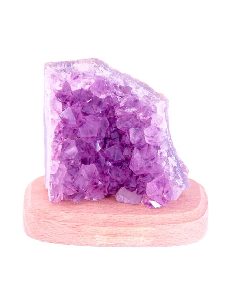 Detailed natural amethyst — Stock Photo, Image