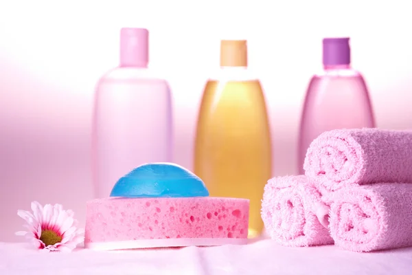 Bath care cosmetics — Stock Photo, Image