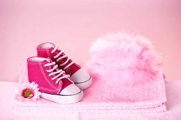 Carino scarpe bambino — Foto Stock