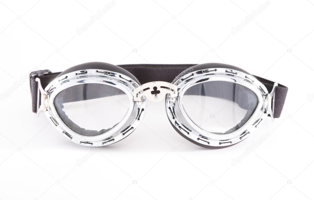Retro motorcycle goggles
