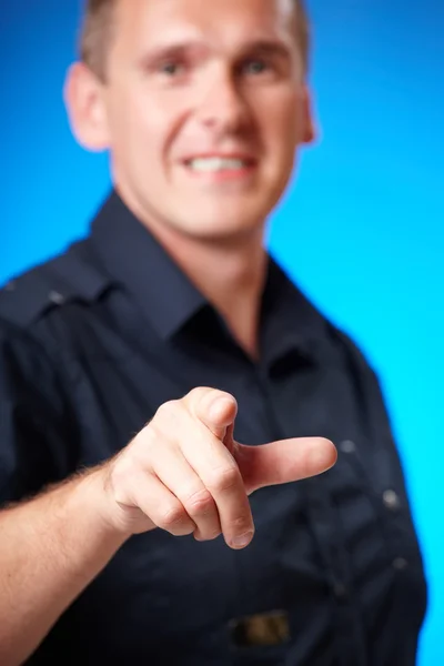 Man pointing — Stock Photo, Image