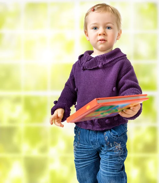 Child With A Book — Stock Photo, Image