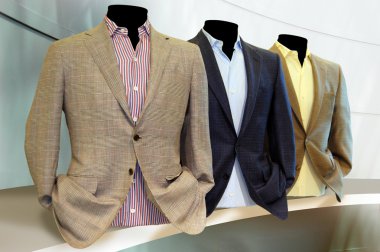 Trendy suits clipart