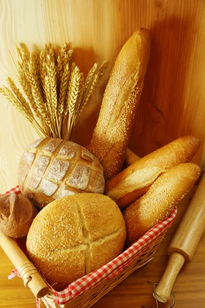 Surtido de pan saludable —  Fotos de Stock