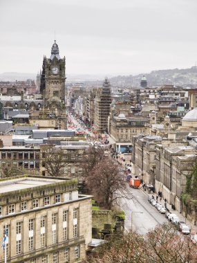 edinburgh Şehir Merkezi Görünümü