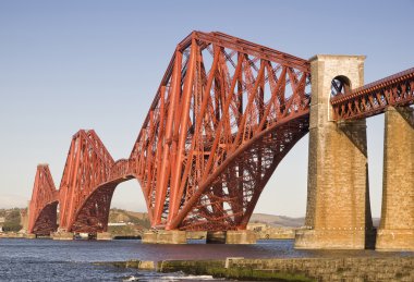 Forth Rail Bridge, Edinburgh, Scotland clipart