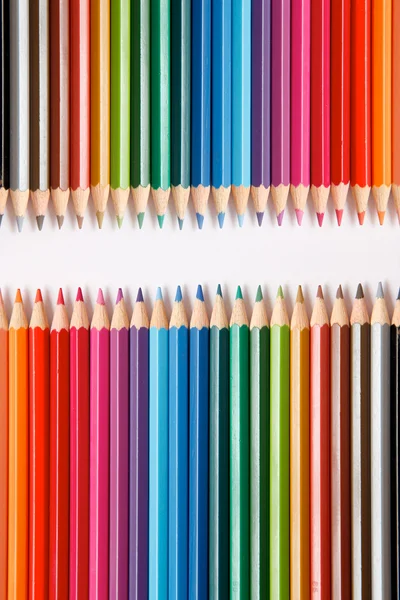 Lápices de colores Fotos de stock libres de derechos