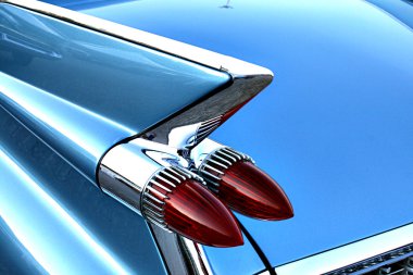 Detail of vintage car clipart