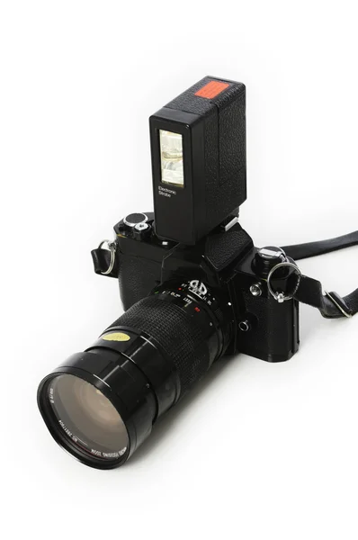Ročník 35mm slr fotoaparát — Stock fotografie