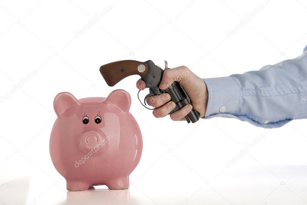 Robbing the piggy bank
