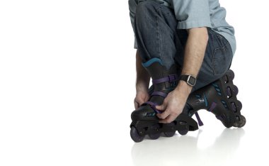 Rollerblade adjustment clipart