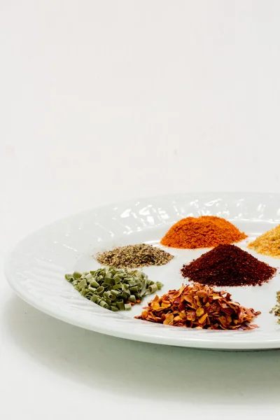 stock image Plate of Spices