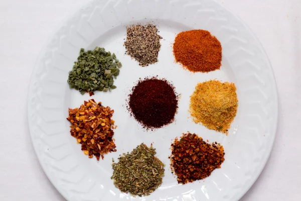 stock image Plate of Spices